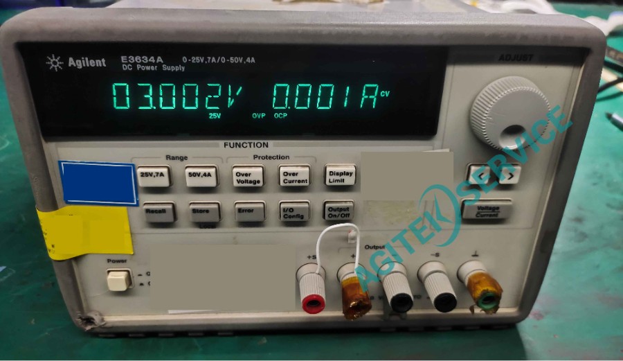 安捷倫E3634A電源電壓無法控製維修 安捷倫E3634A電源電壓無法控製維修