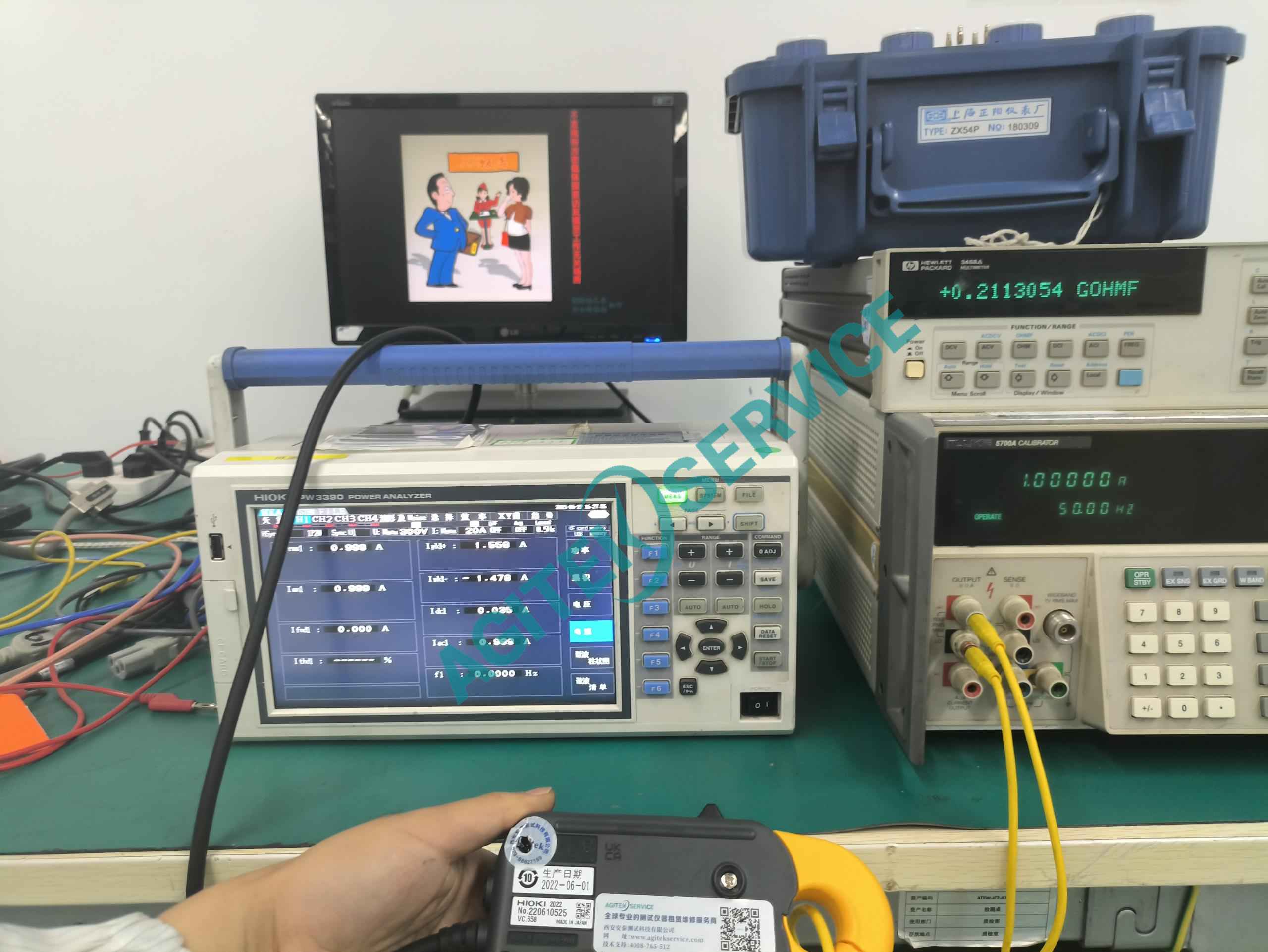 日置PW3390功率分析儀通道接口硬件損壞維修