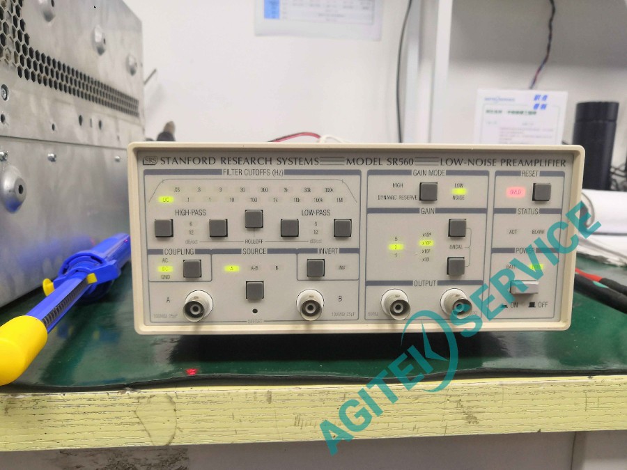 SR560 POWER低噪聲前置放大器區域指示燈介紹