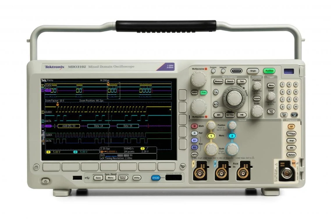 二手泰克(Tektronix)MDO3000混合域示波器