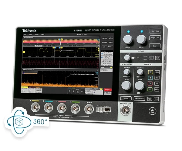 二手泰克2係列MSO便攜式混合信號示波器