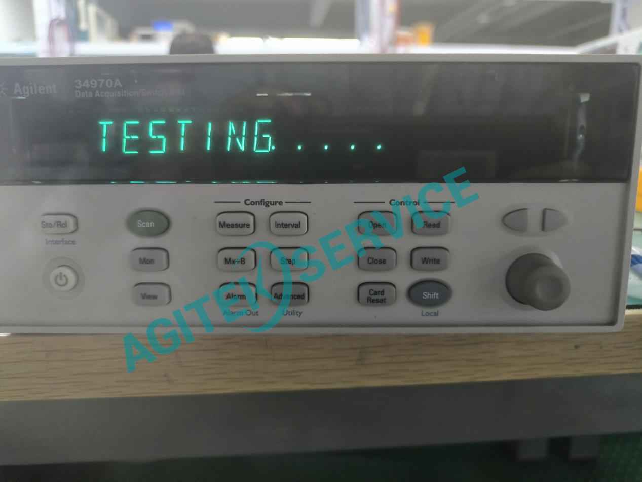 安捷倫34970A數據采集器開機報錯202