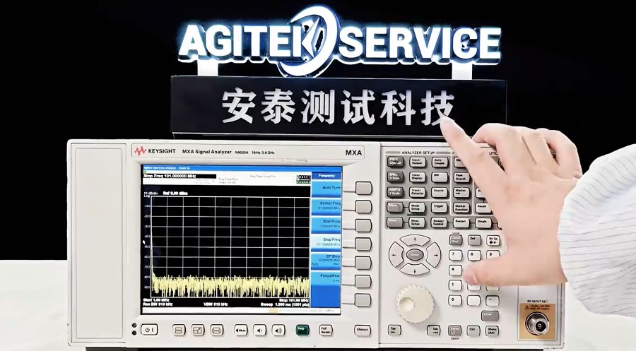Keysight是德科技頻譜分析儀占用帶寬測量操作方法