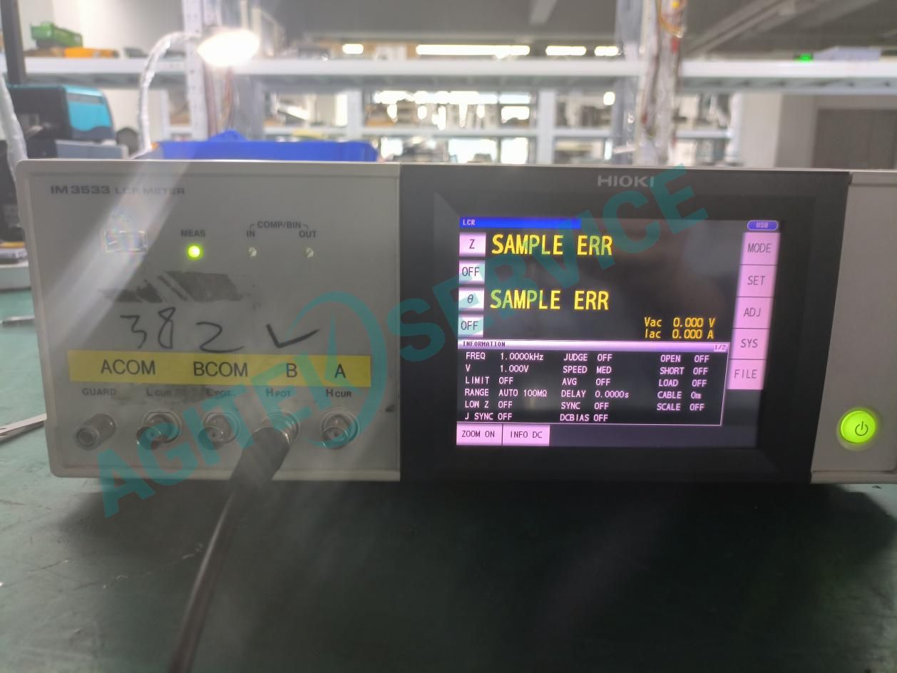 日置LCR測試儀IM3533不開機維修