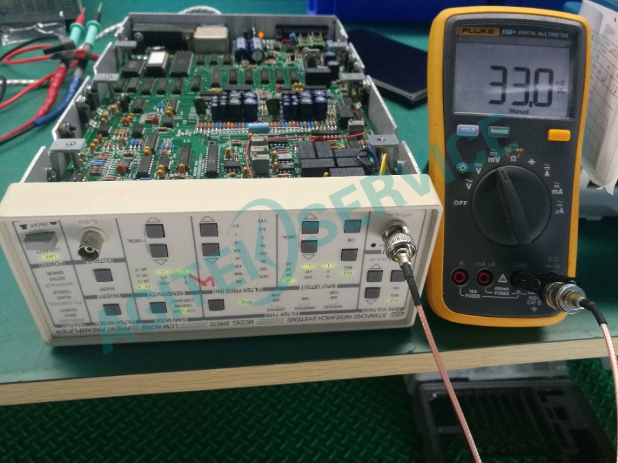 斯坦福SR570輸入端口漏電低噪聲電流放大器維修