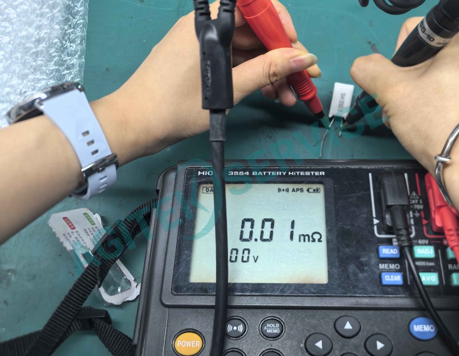 日置3554電池內阻測試儀內阻測試數據不對