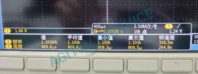 泰克DPO3000示波器自動測量教程