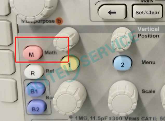 Tektronix泰克DPO3000示波器FFT 頻譜分析教程