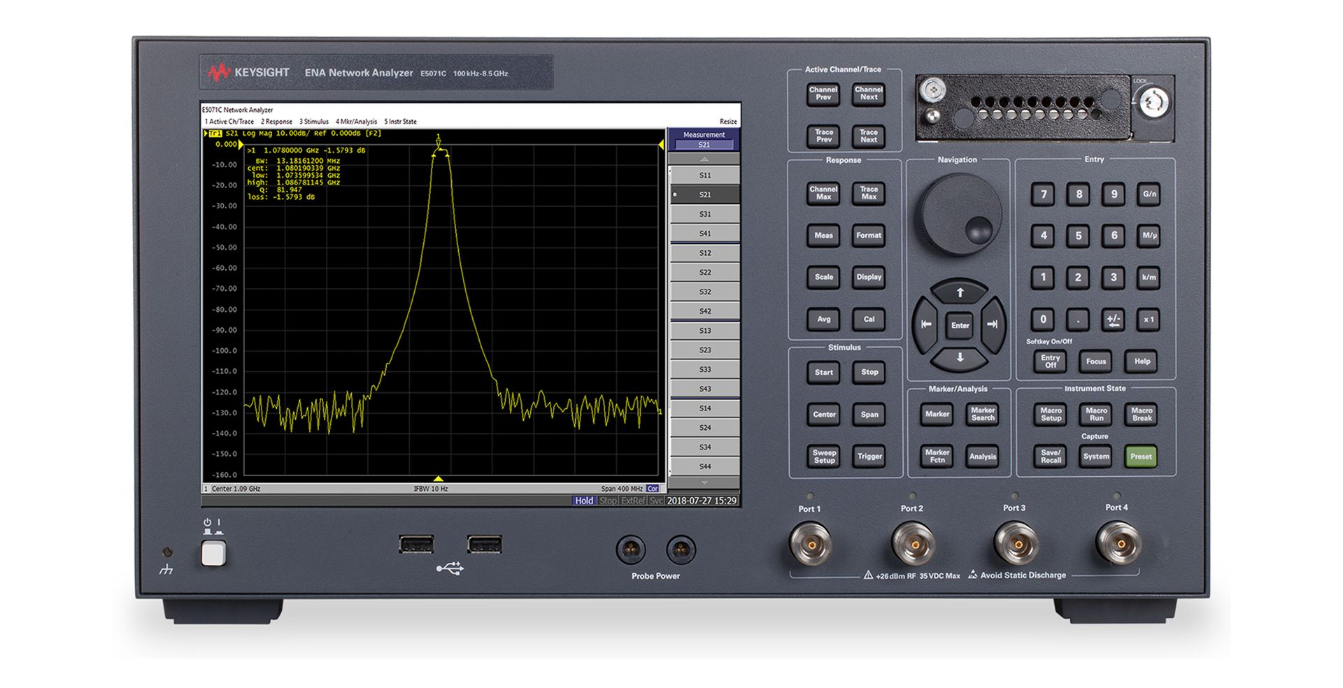 Keysight E5071C 網絡分析儀最壞測試選項介紹 Keysight E5071C 網絡分析儀最壞測試選項介紹