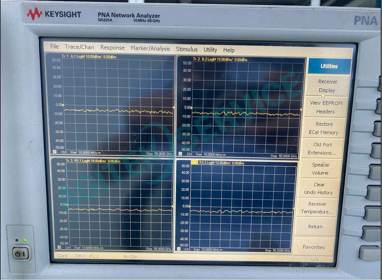 N5225A 50GHz矢量網絡分析儀輸出功率異常維修
