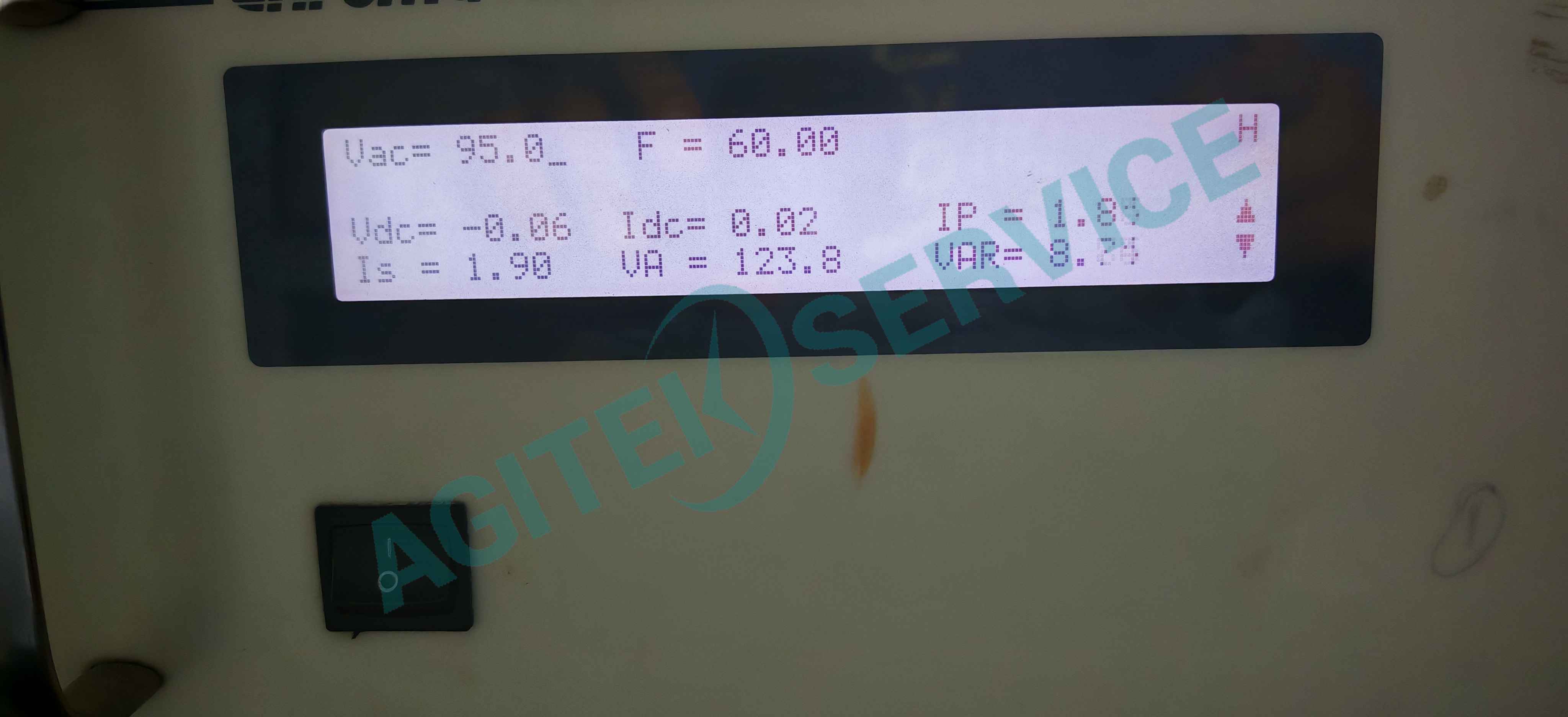 致茂61604 電源工作中顯示INT_AD維修