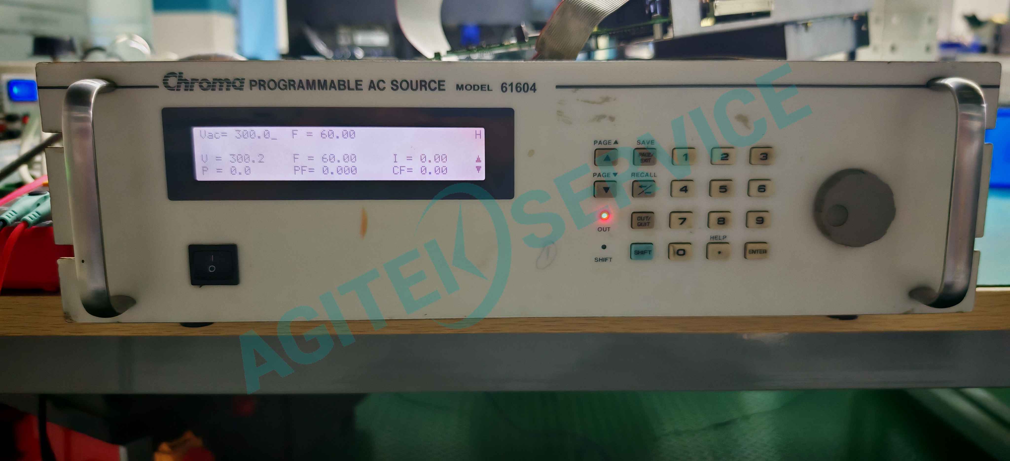 致茂61604 電源工作中顯示INT_AD維修