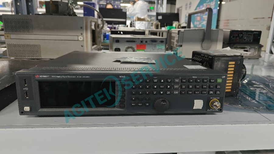 Keysight是德科技N5183B信號源射頻故障深度維修，指標恢複出廠級!