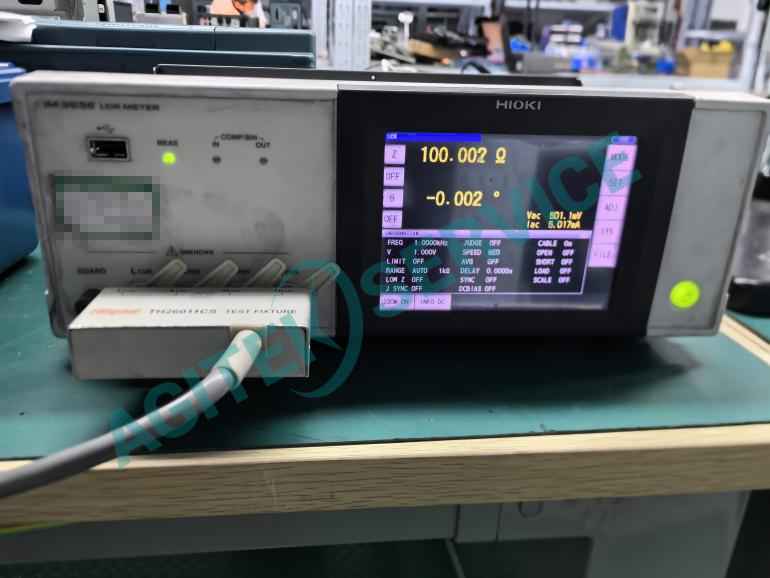 日置IM3536 LCR表開機報錯維修 日置IM3536 LCR表開機報錯維修