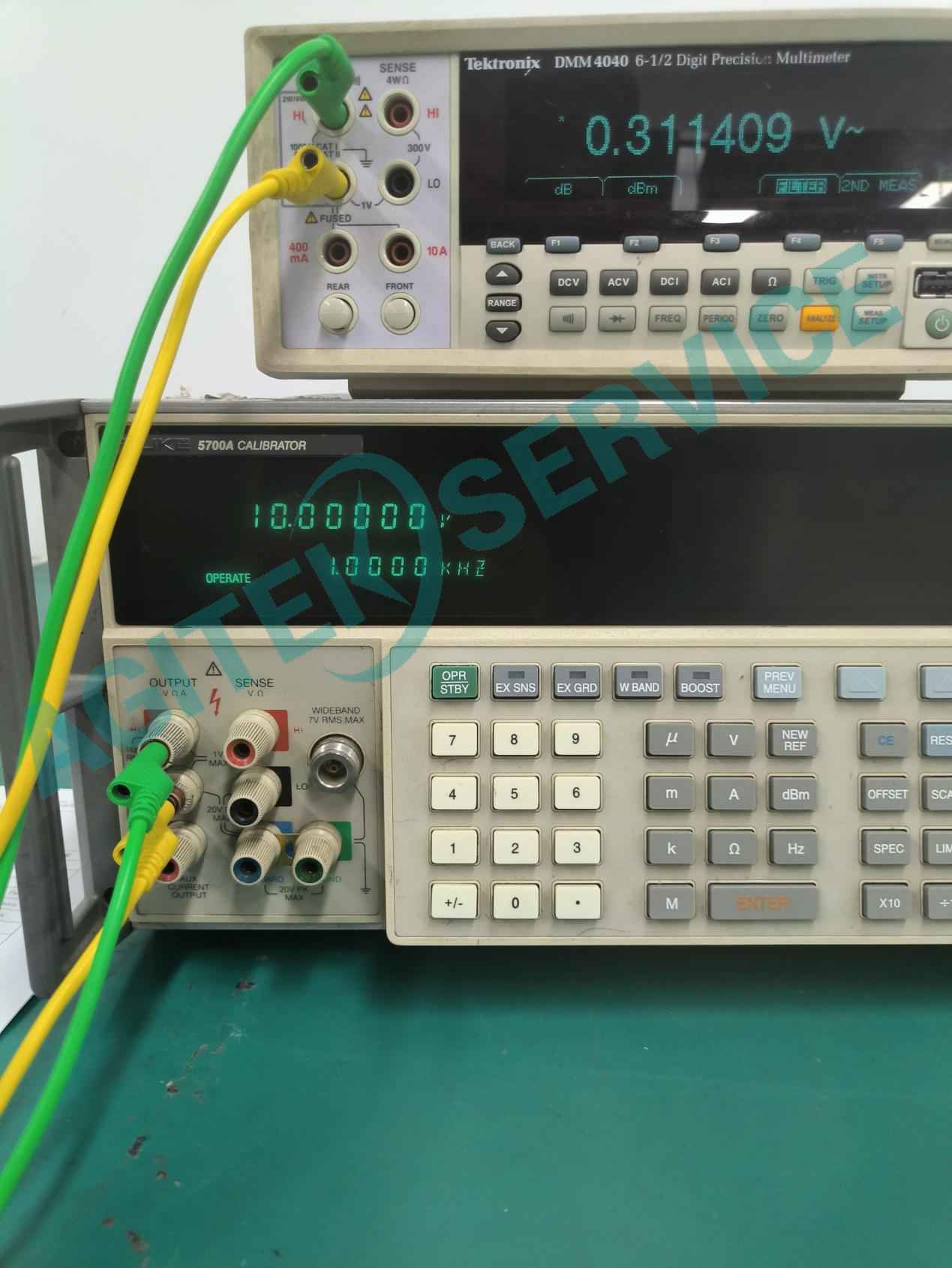 泰克DMM4040台式數字萬用表開機報錯370 泰克DMM4040台式數字萬用表開機報錯370
