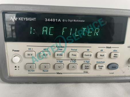 是德科技 34401A 萬用表測交直流電壓（DCV/ACV）教程