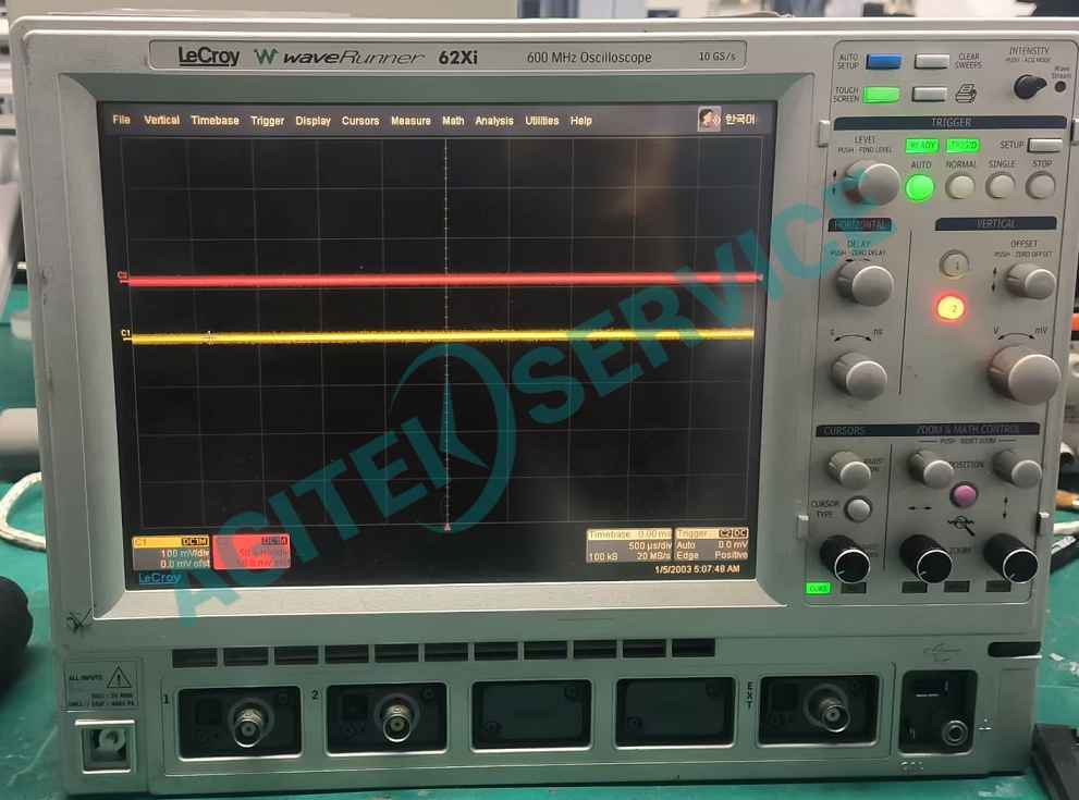 免费深夜视频APP成人网站62XI示波器開機自動重啟、藍屏、進不去測試界麵維修