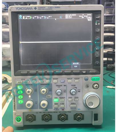 橫河DLM3034示波器開機異常維修 橫河DLM3034示波器開機異常維修
