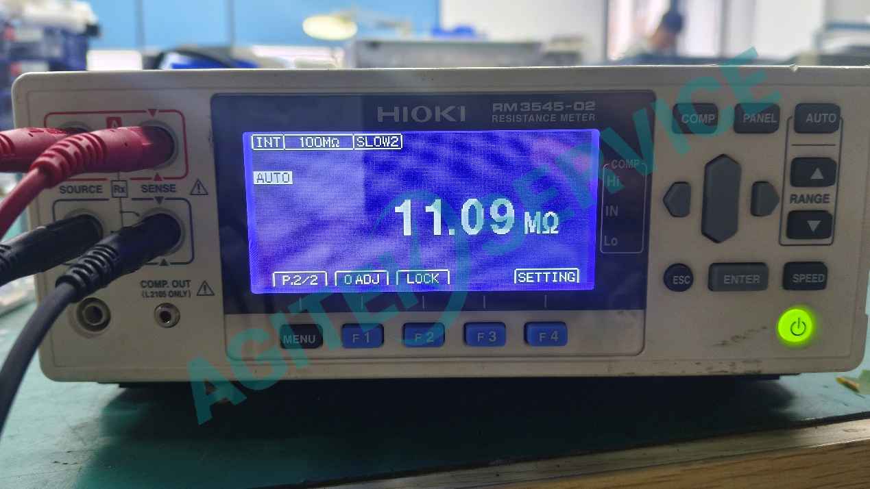 日置RM3545-02微歐計不能正常測量維修 日置RM3545-02微歐計不能正常測量維修