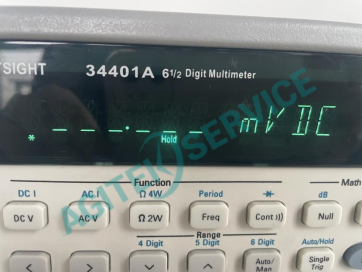 Keysight是德 34401A 萬用表讀數保持（READ HOLD）功能詳解