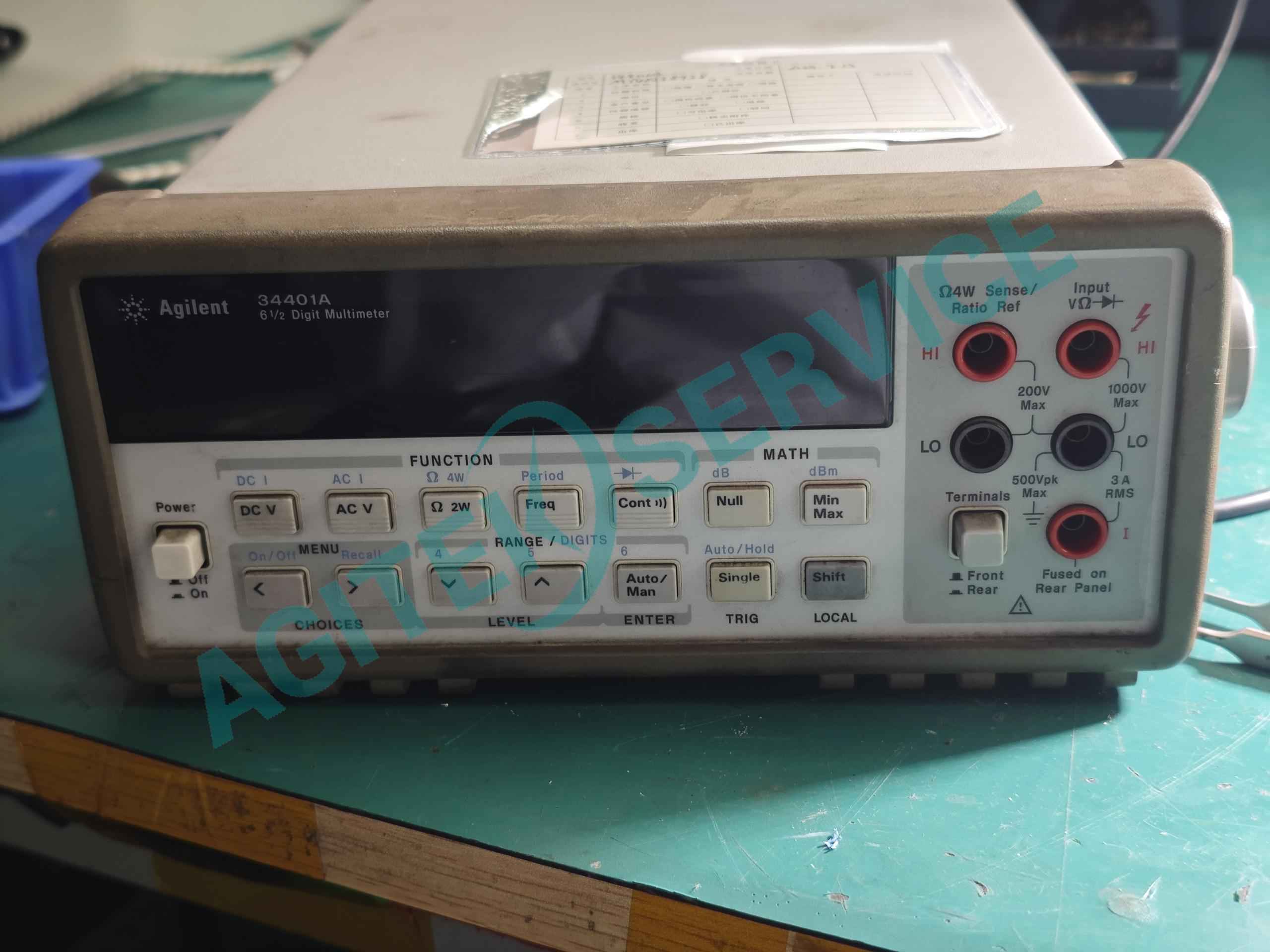 34410A萬用表維修