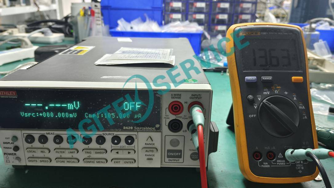 Keithley深夜成人在线观看2420源表開機有電壓無法正常使用維修案例