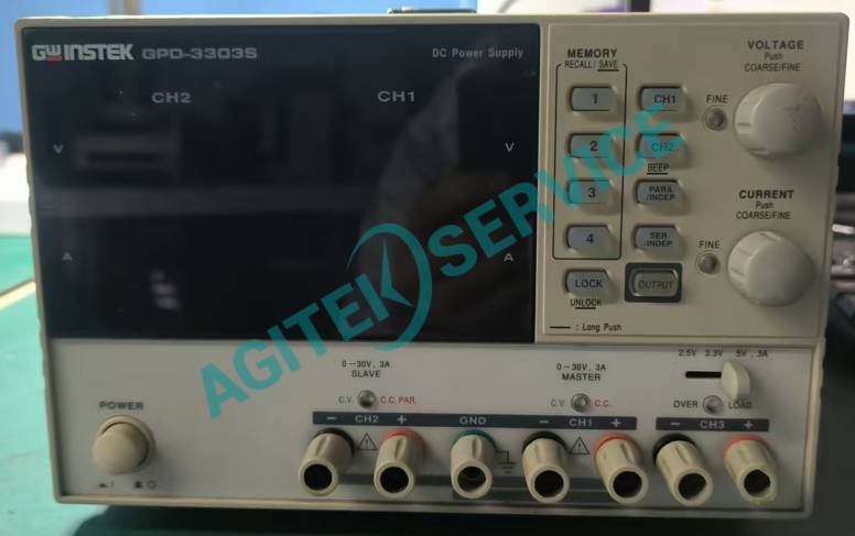 GWINSTEK固緯GPD-3303S直流可調電源通道3無輸出維修案例