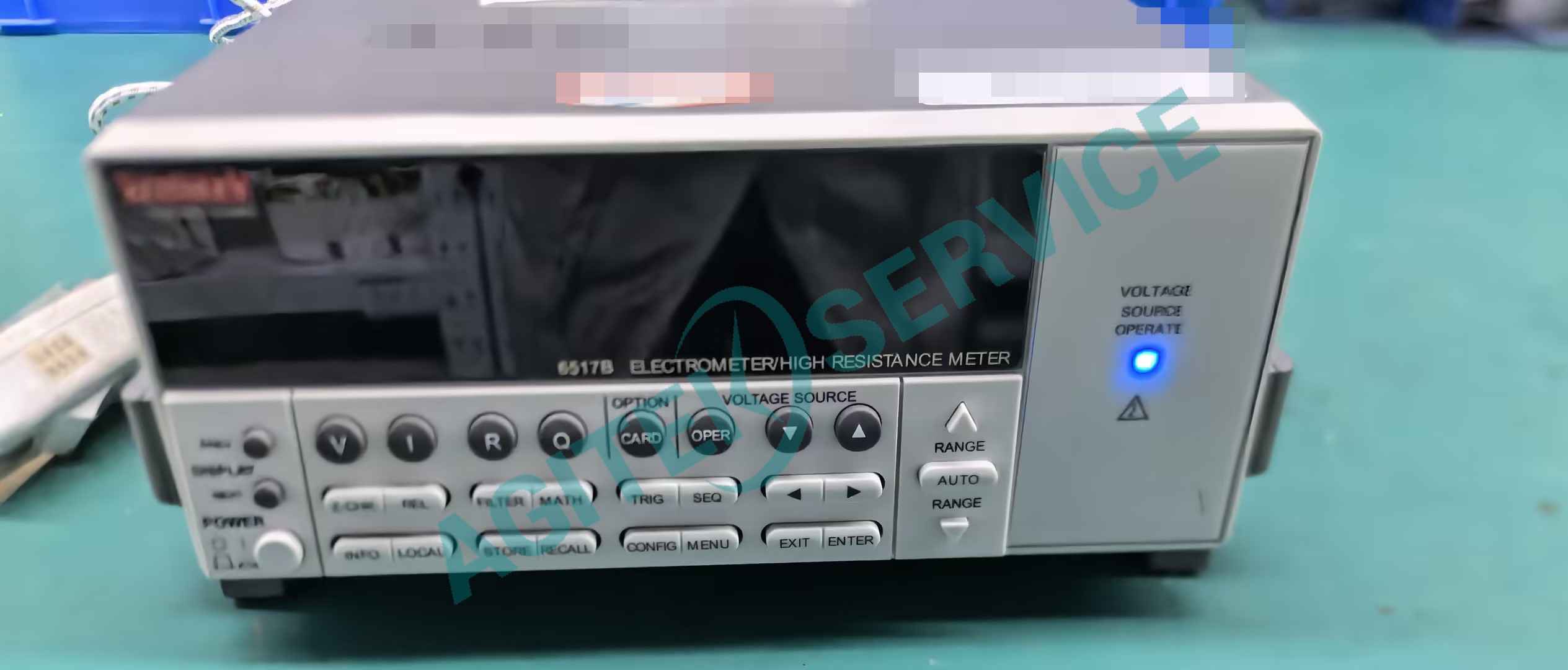 Keithley深夜成人在线观看6517B靜電計上電屏幕不亮維修案例