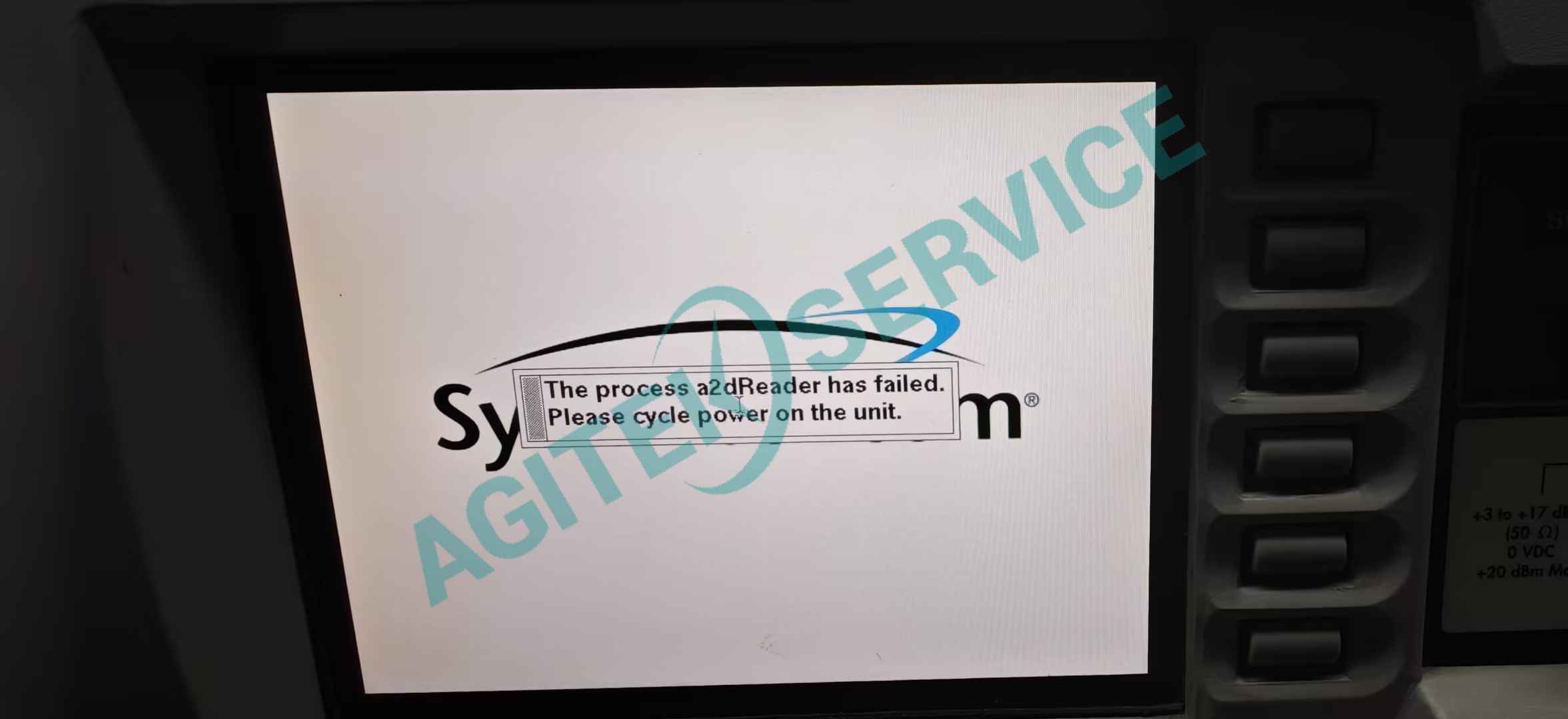TSC5125A相位噪聲分析儀開機報錯維修案例
