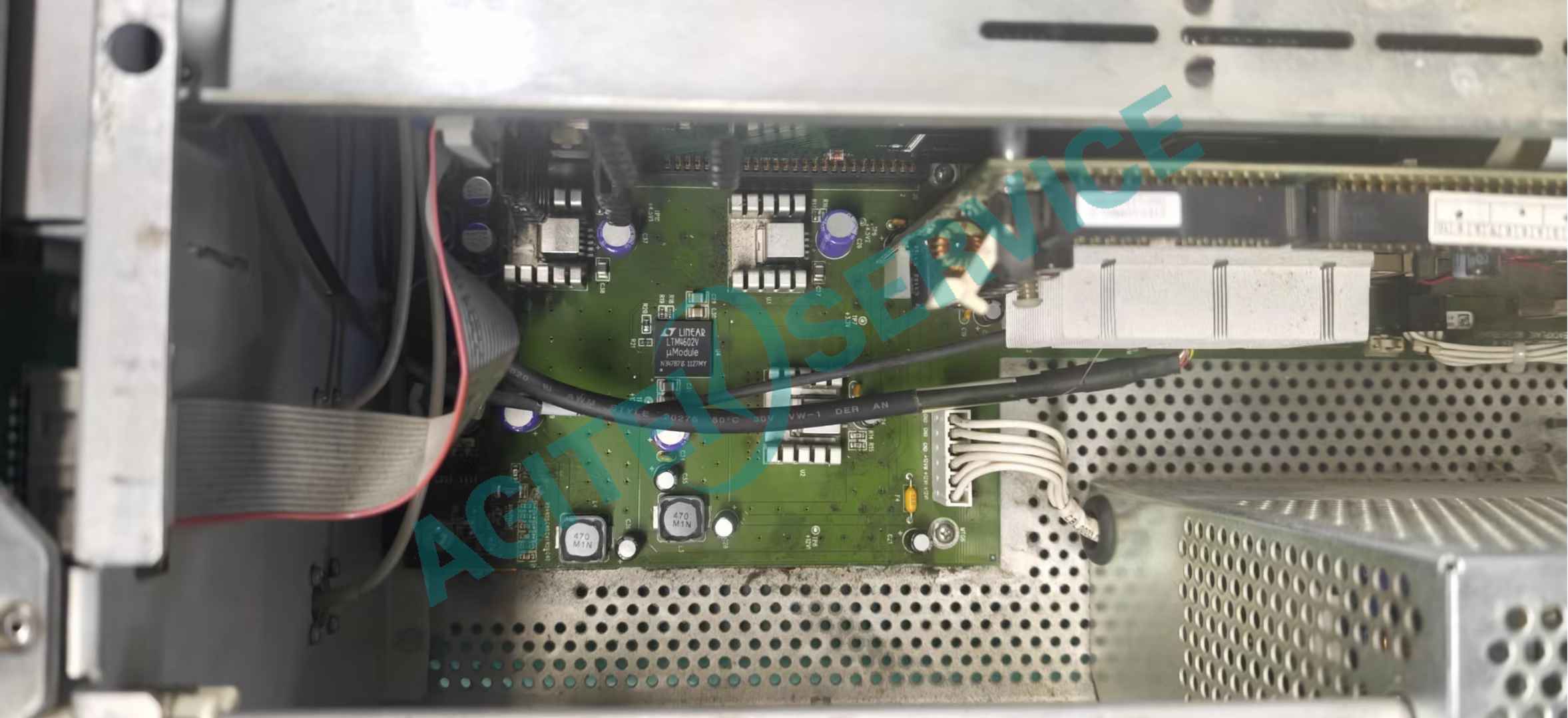 TSC5125A相位噪聲分析儀開機報錯維修