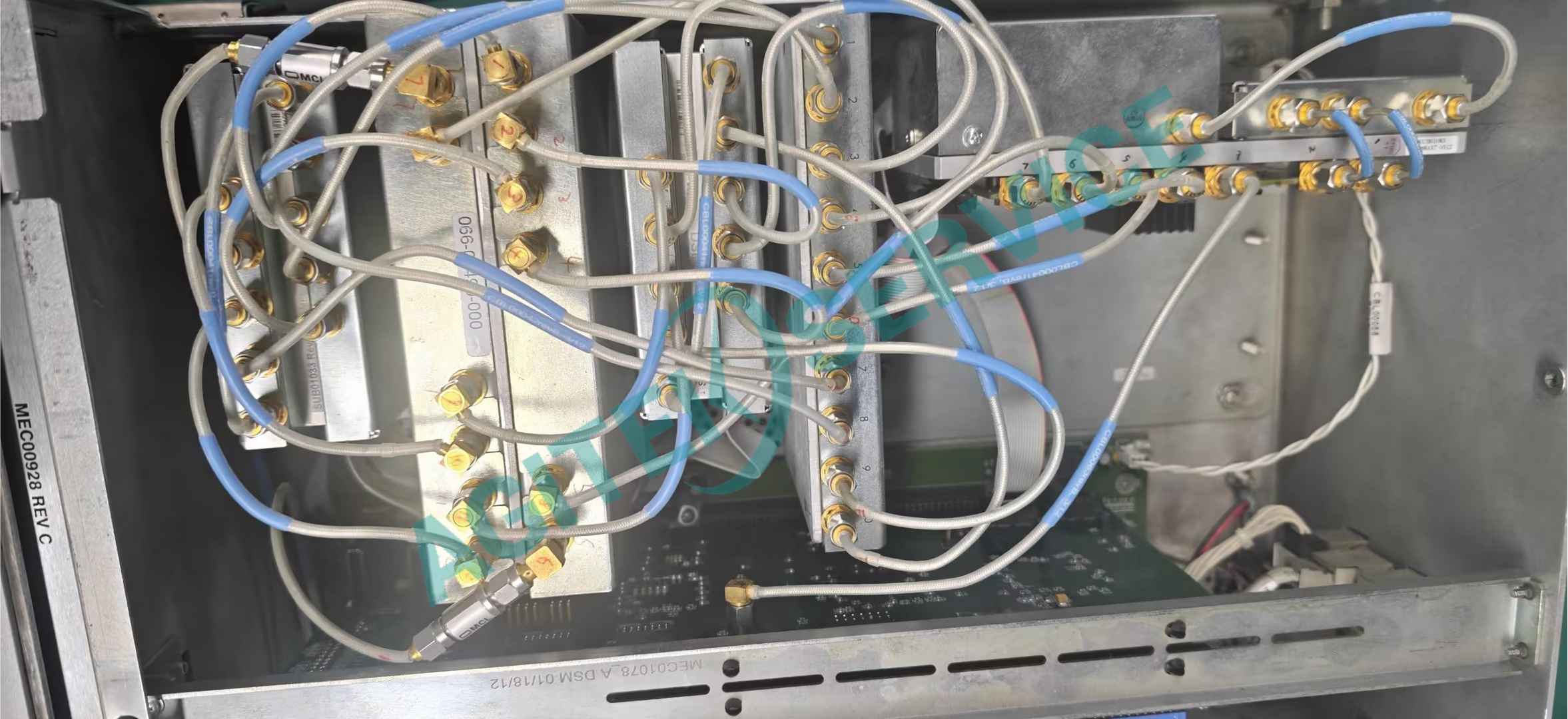 TSC5125A相位噪聲分析儀開機報錯維修