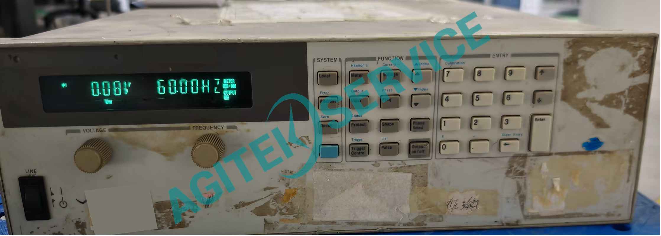 是德科技 6813B 電源開機顯示Unr維修