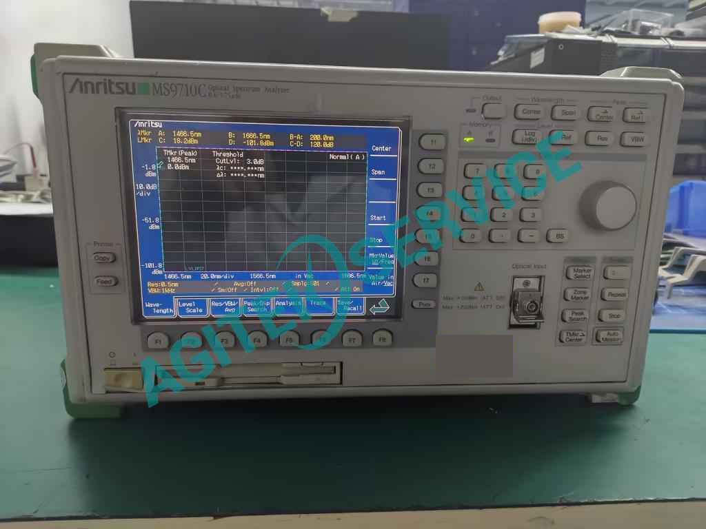 安立MS9710C光譜儀開機花屏維修
