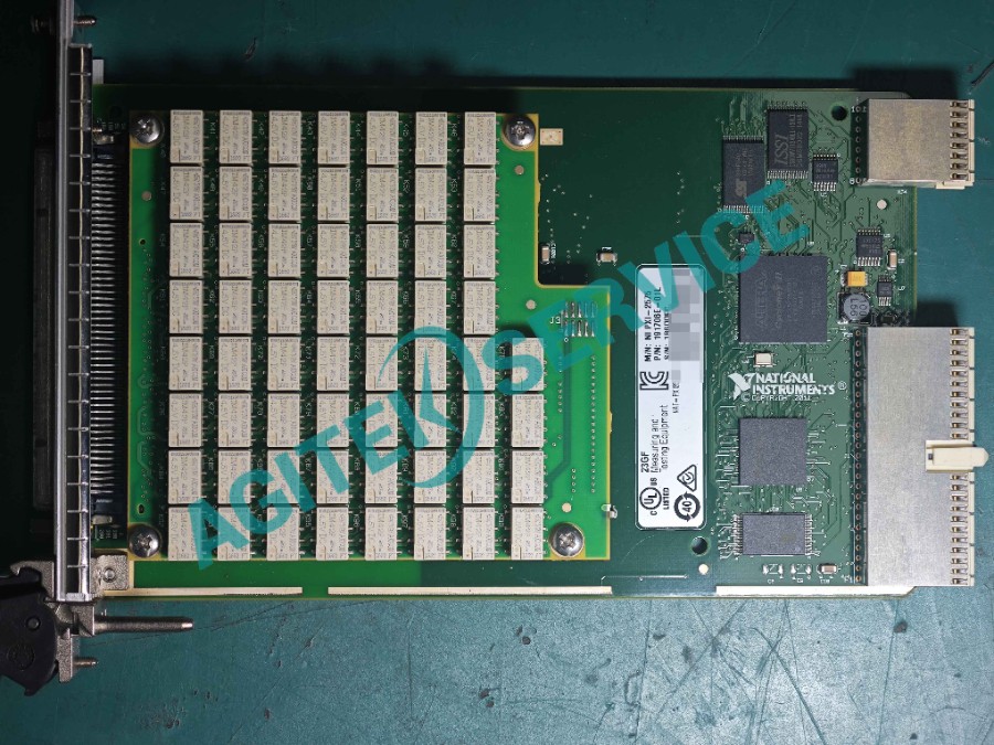 NI PXI-2575 矩陣開關模塊1、4、6通道控製單元損壞維修案例