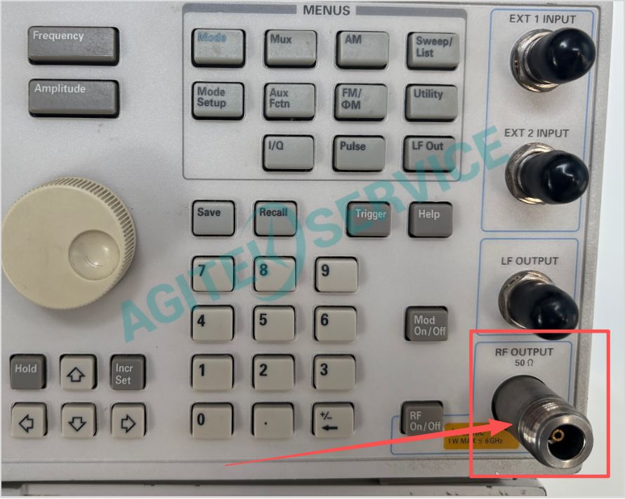 E4438C 矢量信號發生器連續波輸出操作指南