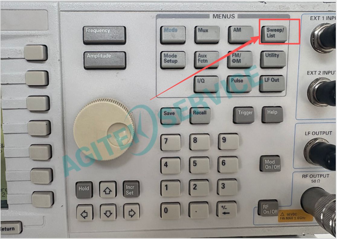  E4438C 矢量信號發生器頻率 / 幅度掃描操作指南