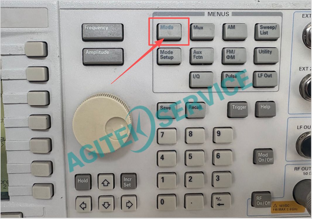 E4438C 矢量信號發生器多音信號輸出操作指南