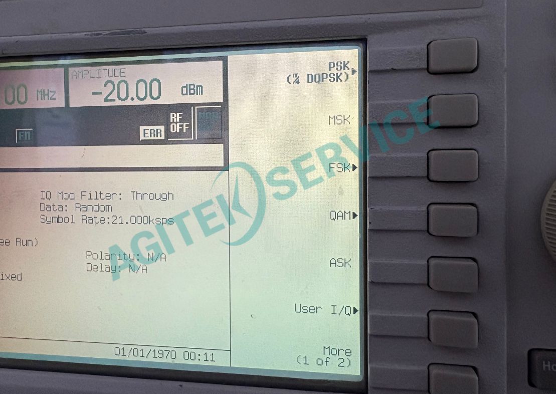 E4438C 矢量信號發生器自定義數字調製操作指南