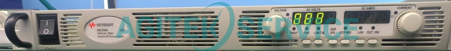 Keysight是德N5750A可編程電源開機異常維修案例