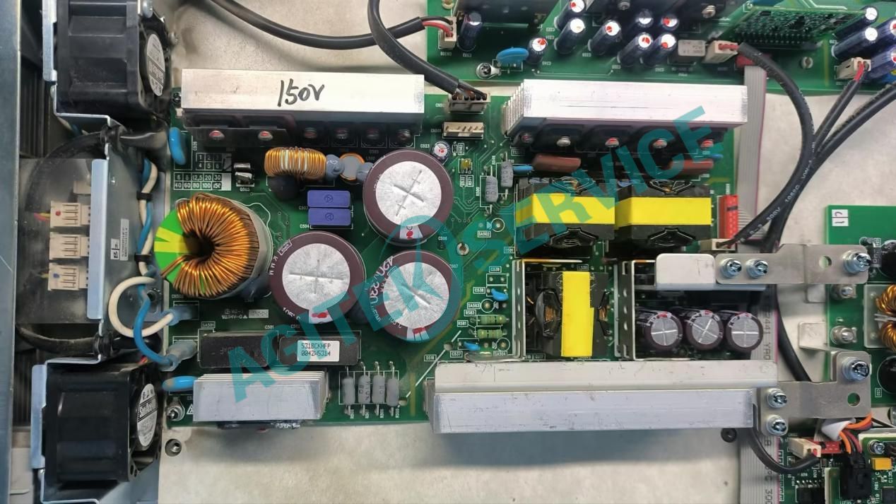 是德N5750A可編程電源開機異常維修