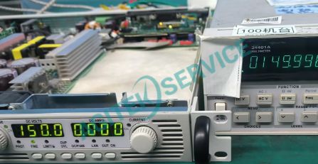 是德N5750A可編程電源開機異常維修