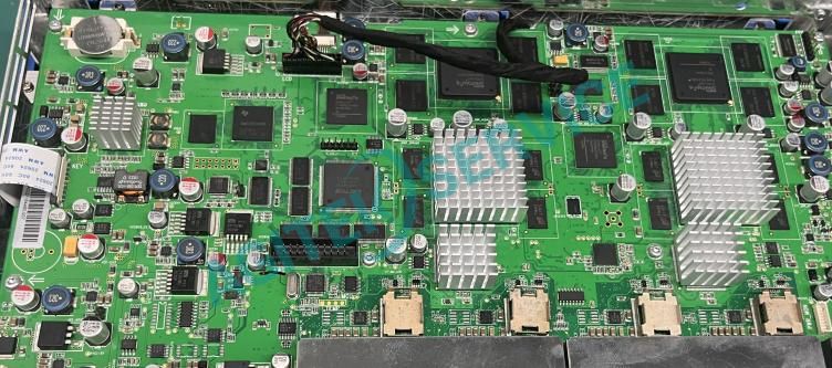 免费深夜视频APP成人网站WS3054示波器開機進不去測試界麵維修