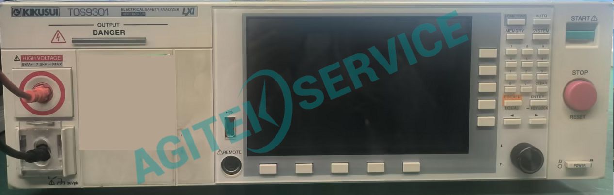 KIKUSUI菊水TOS9301精密耐壓儀無法開機維修案例