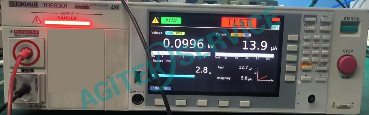 菊水TOS9301精密耐壓儀無法開機維修