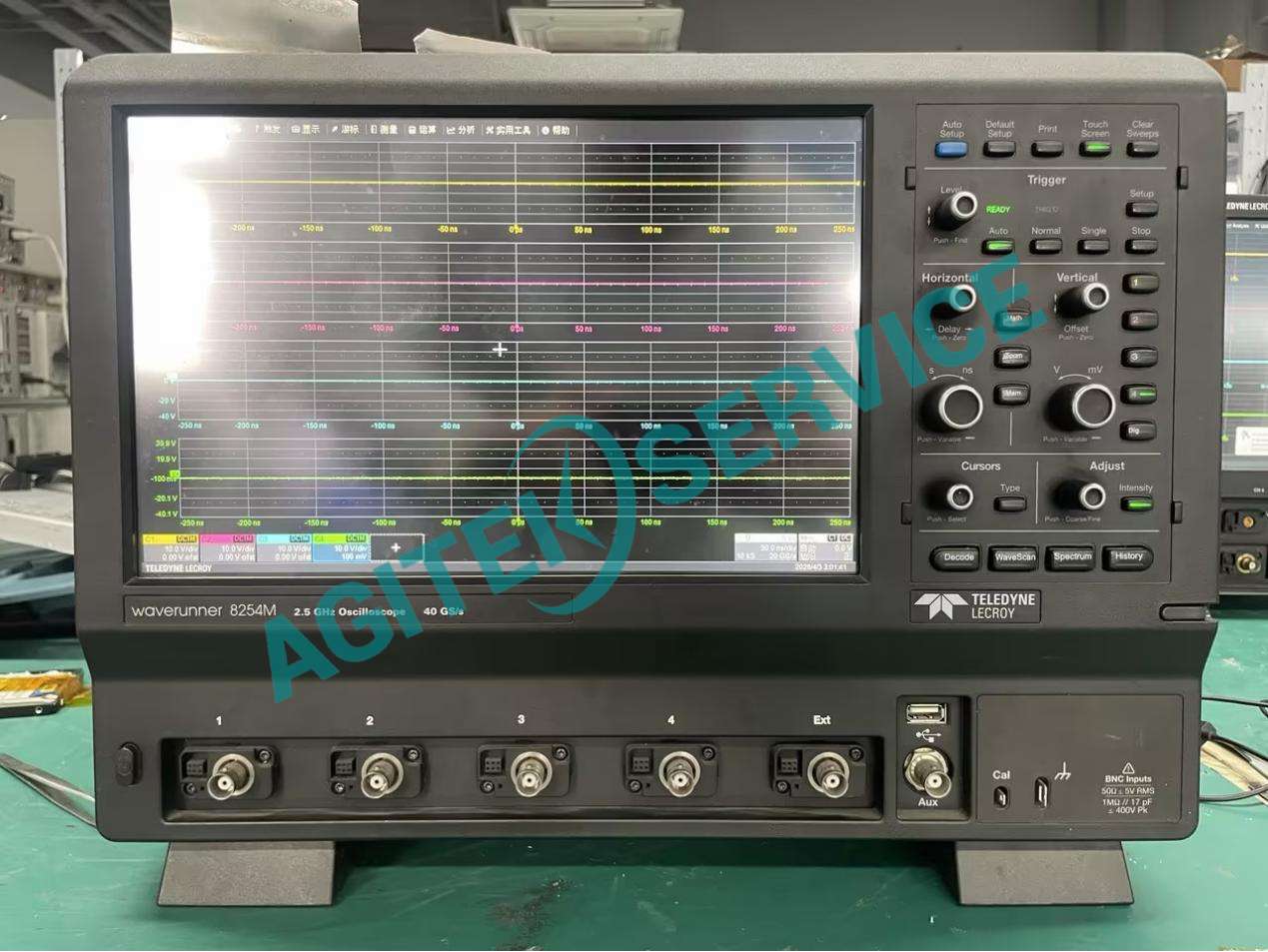 免费深夜视频APP成人网站waverunner8254M示波器加電開機無反應修複照片