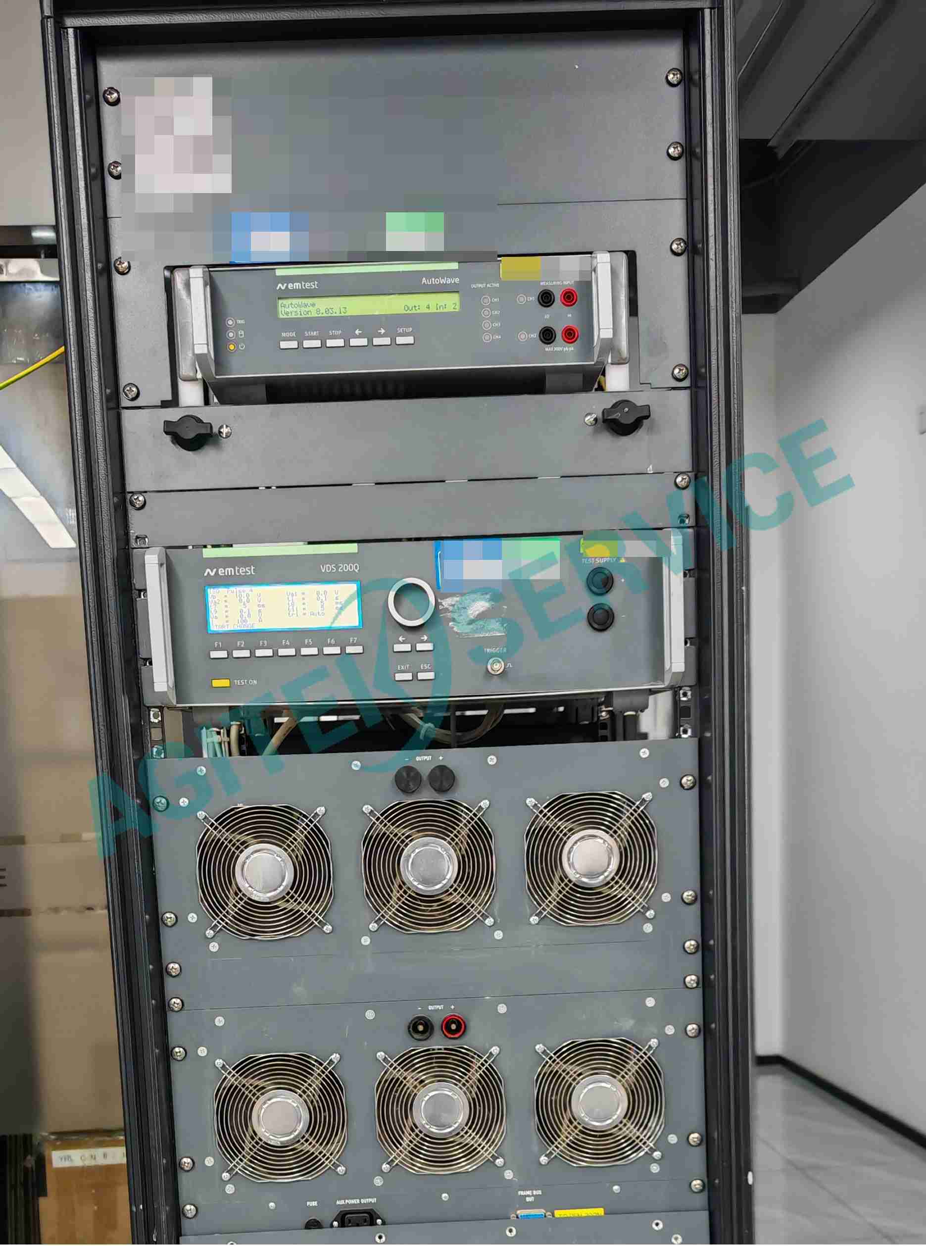 Ametek VDS200Q 電壓跌落模擬器開機報警維修案例