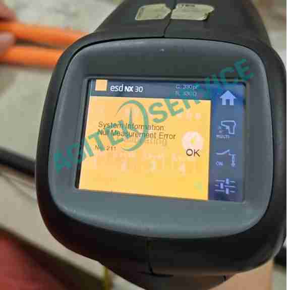  ‌EM TEST esd NX30靜電放電模擬器開機報錯維修案例
