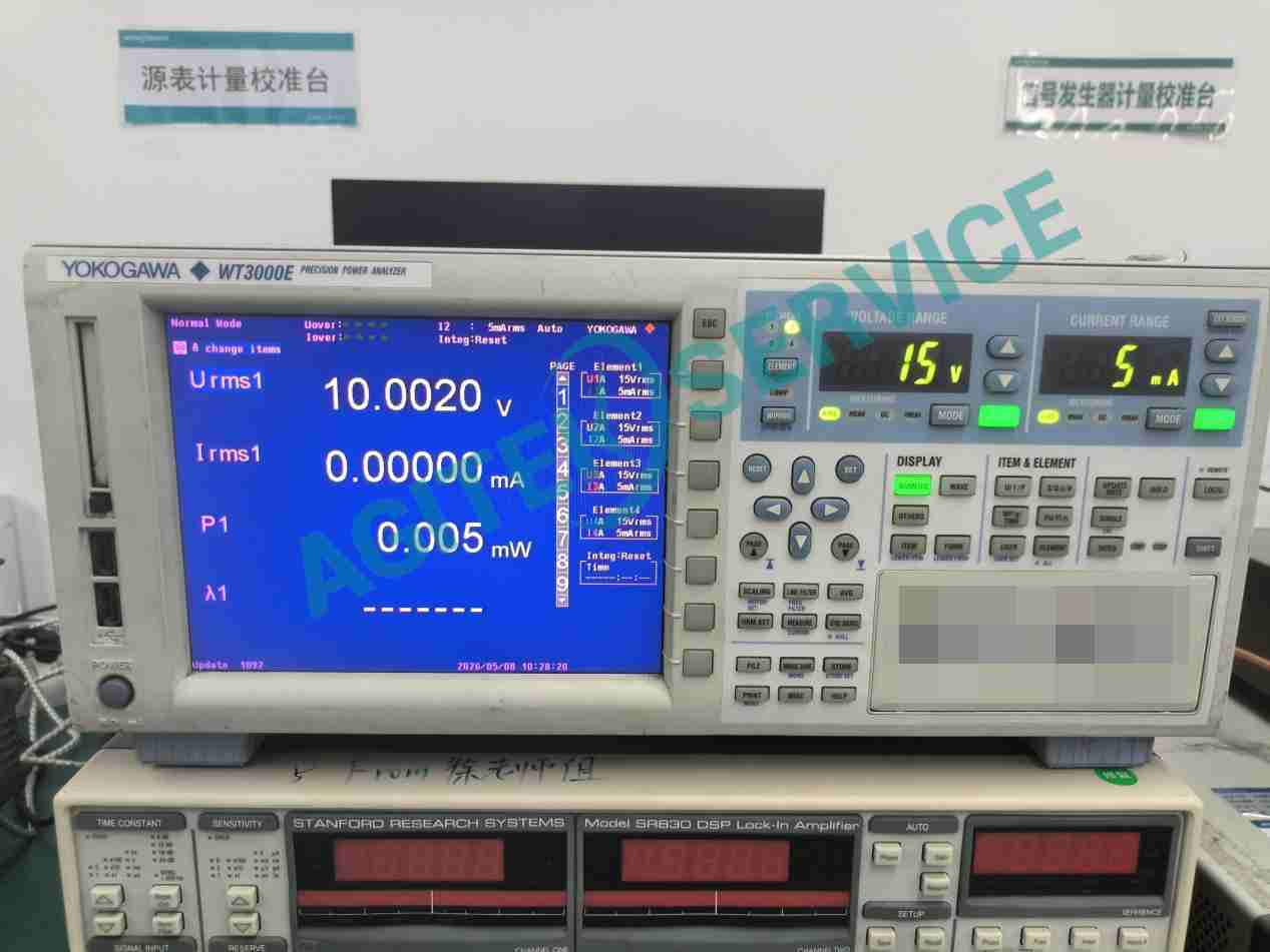 橫河WT3000E 功率分析儀不開機維修
