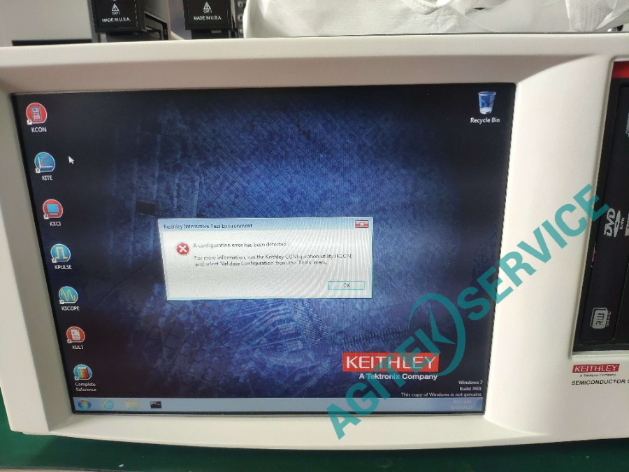 Keithley深夜成人在线观看4200開機自檢報錯修理
