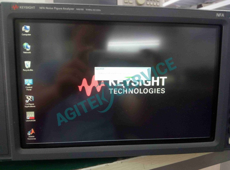 Keysight噪聲係數分析儀開機黑屏維修